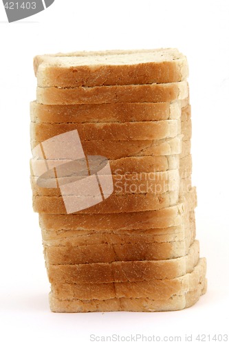 Image of toast bread stack