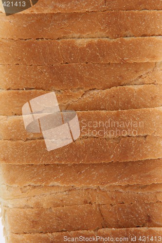 Image of toast bread texture