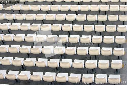 Image of white seats