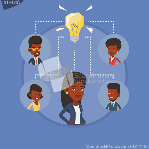 Image of Business people discussing business ideas.