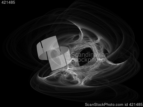 Image of Abstract evil smoke eye