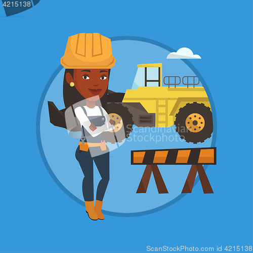 Image of Confident builder with arms crossed.