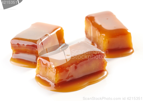 Image of homemade caramel candies