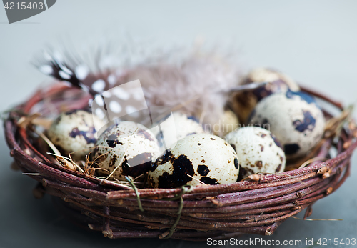 Image of quail eggs