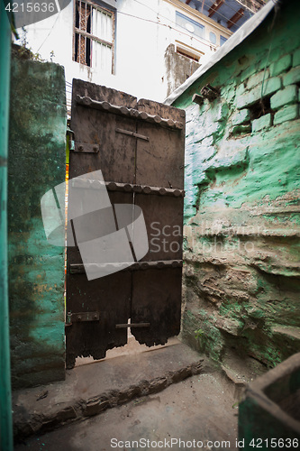 Image of Old wooden door