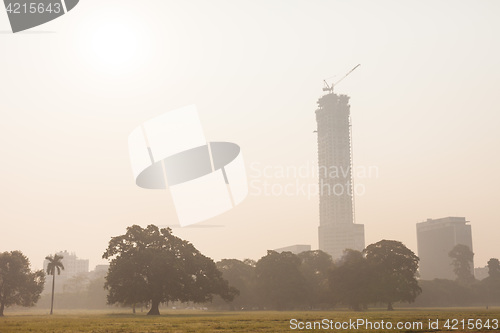 Image of Kolkata (Calcutta) skyline