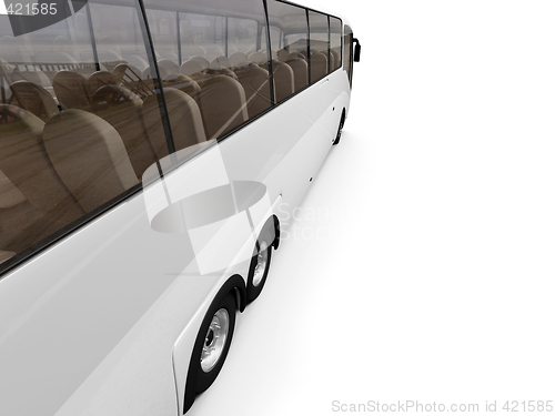 Image of isolated bus view