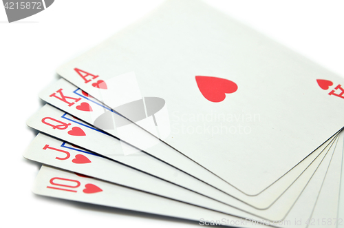 Image of Playing cards isolated
