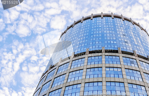 Image of View On The Top Of Glass Skyscraper