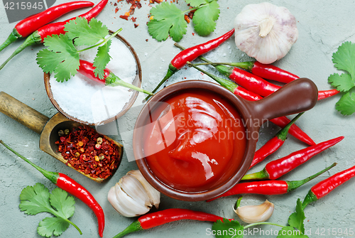 Image of chilli sauce