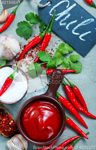 Image of chilli sauce