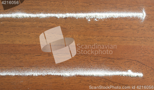 Image of cocaine stripes