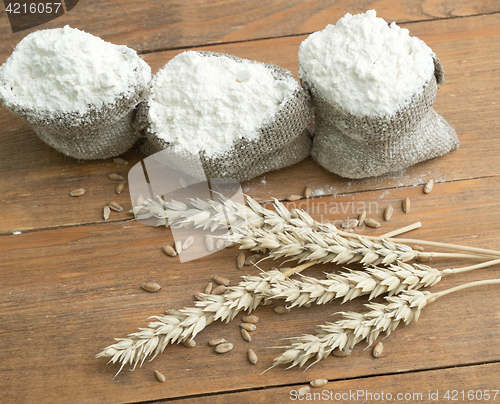 Image of wheat on table