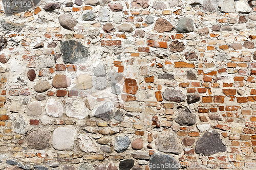 Image of wall of an old building