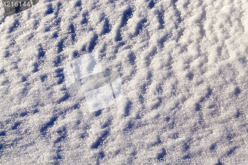 Image of land covered with snow