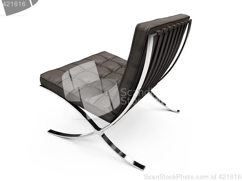 Image of isolated modern furniture view