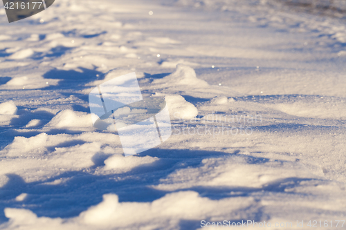 Image of land covered with snow