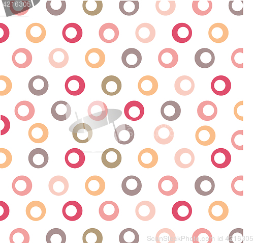 Image of color background with circles