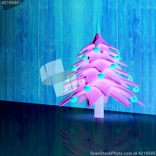 Image of Christmas background. 3d illustration