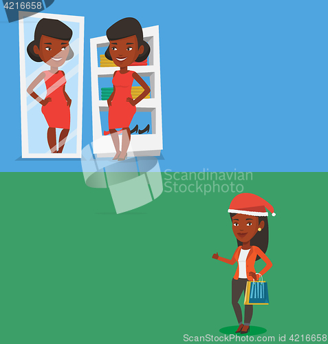 Image of Two shopping banners with space for text.