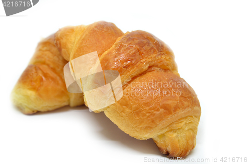 Image of Two French croissants
