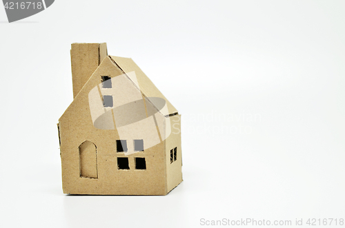 Image of Paper house model