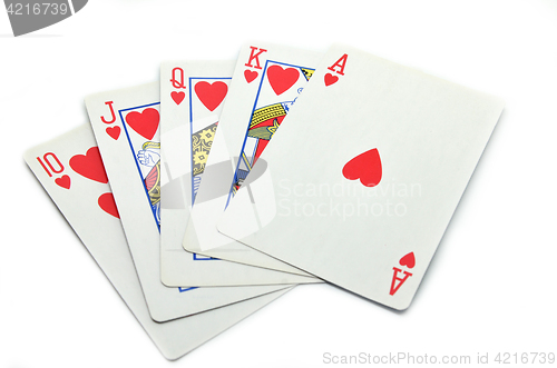 Image of Playing cards isolated 
