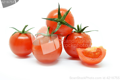 Image of Red cherry tomato