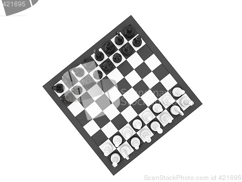 Image of chess isolated view