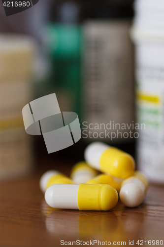 Image of Capsules with medicines