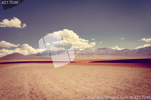 Image of Siloli desert in sud Lipez reserva, Bolivia