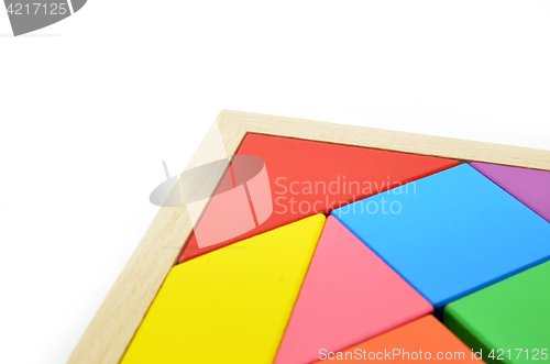 Image of Chinese art of tangram puzzles