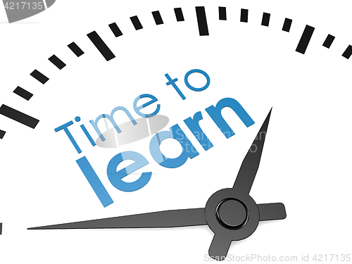 Image of Time to learn
