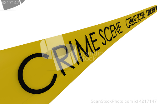 Image of Crime scene banner