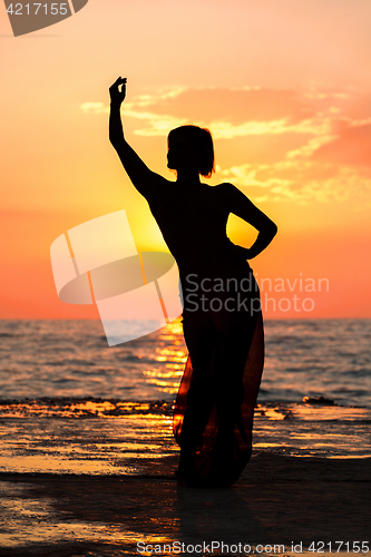 Image of Dance at sunset