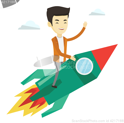 Image of Business start up vector illustration.