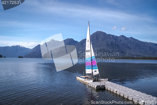 Image of Sailing boat in Chile