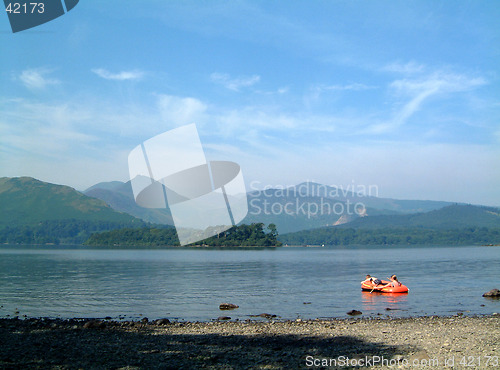 Image of Derwent water summer