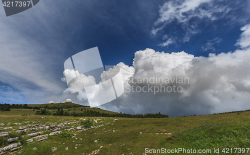 Image of weather station in the highlands