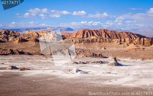 Image of Valle de la Luna in San Pedro de Atacama, Chile