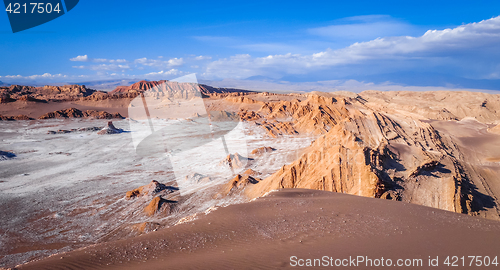 Image of Valle de la Luna in San Pedro de Atacama, Chile