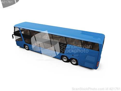 Image of isolated bus view