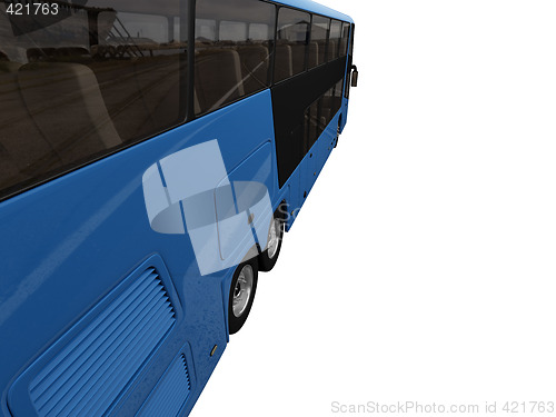 Image of isolated bus view