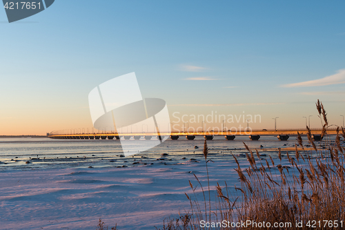 Image of The Oland Bridge in Sweden