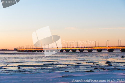 Image of The swedish Oland Bridge