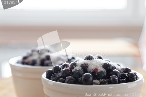 Image of bowl of  blueberries