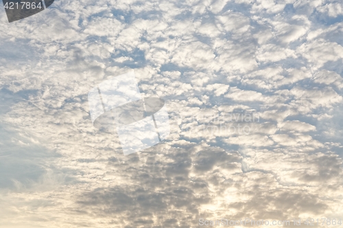 Image of sky with clouds