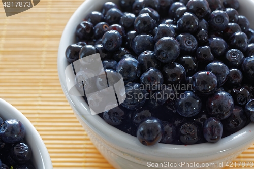 Image of bowl of  blueberries