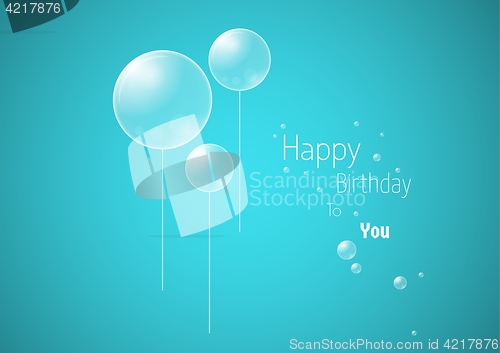 Image of celebration card with wish of happy birthday