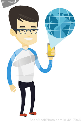 Image of International technology communication.